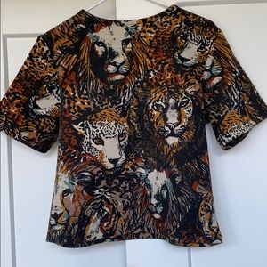 H&M Tops - H&M Animal Print Women's Top H&M Tops - H&M Animal Print Women's Top